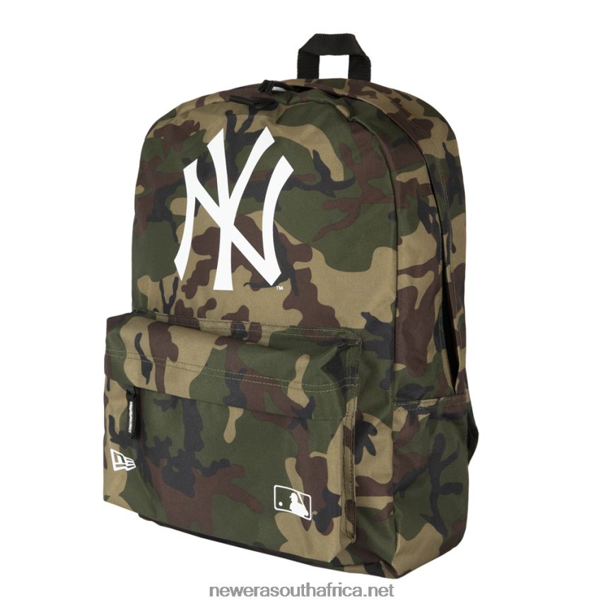New York Yankees Woodland Camo Stadium Backpack New Era TRBRBN3183