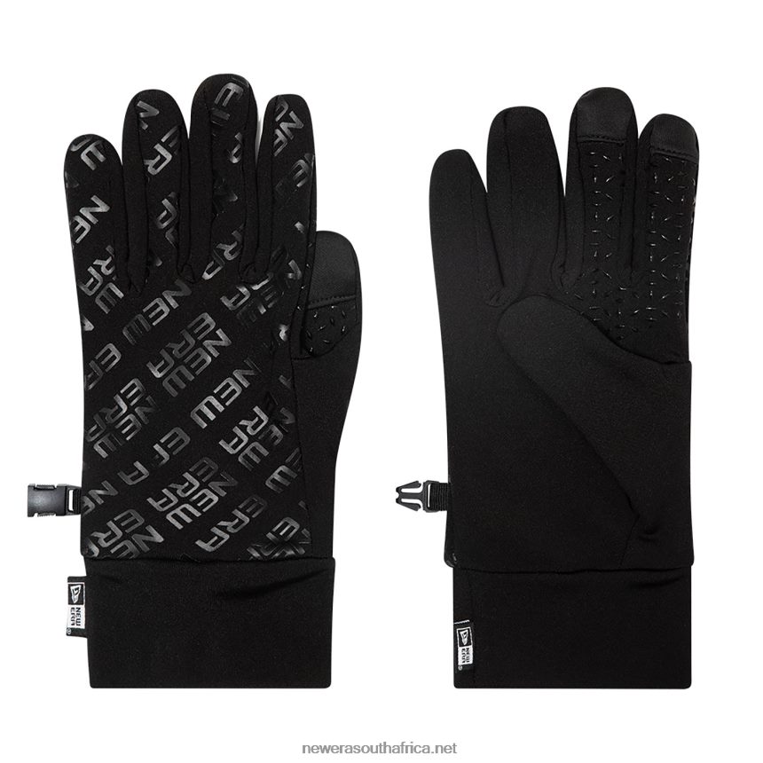 Logo Black Touchscreen Gloves New Era TRBRBN3224