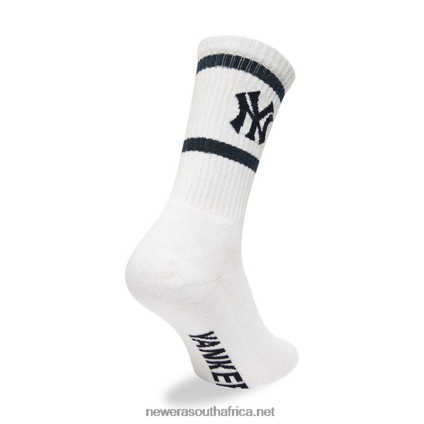 New York Yankees MLB Premium White Socks New Era TRBRBN3214
