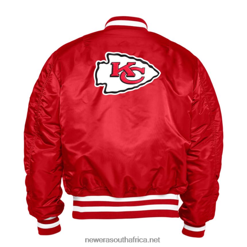 Kansas City Chiefs x Alpha Industries Red Reversible Bomber Jacket New Era TRBRBN2576