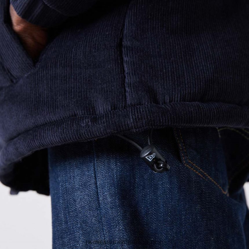 New York Yankees MLB Navy Cord Puffer Jacket New Era TRBRBN2575