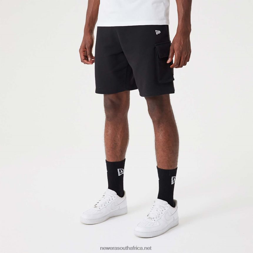Black Essentials Cargo Shorts New Era TRBRBN2646