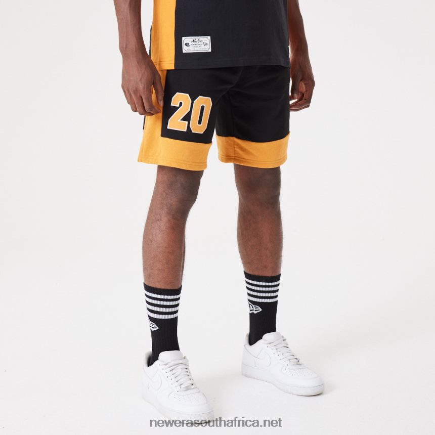 Contemporary Black Oversized Shorts New Era TRBRBN2639