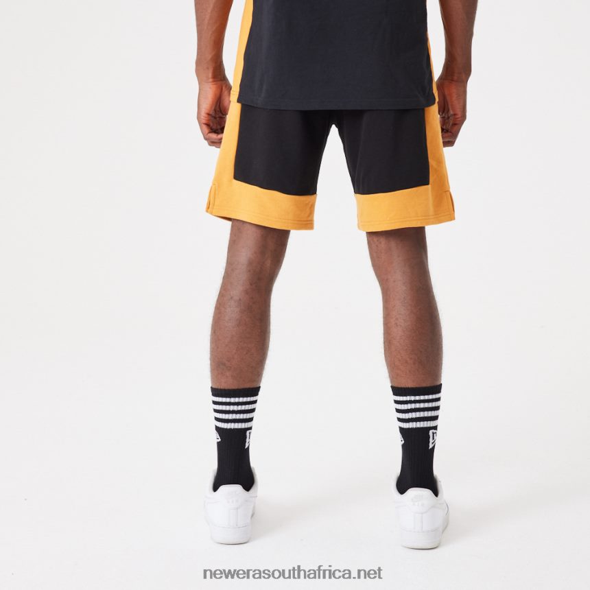 Contemporary Black Oversized Shorts New Era TRBRBN2639