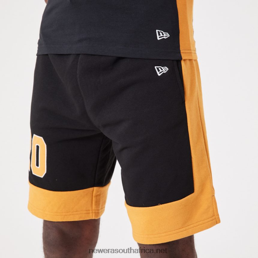 Contemporary Black Oversized Shorts New Era TRBRBN2639