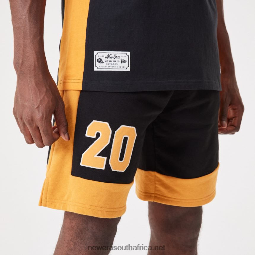 Contemporary Black Oversized Shorts New Era TRBRBN2639