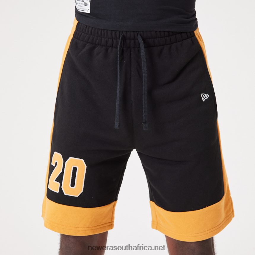 Contemporary Black Oversized Shorts New Era TRBRBN2639