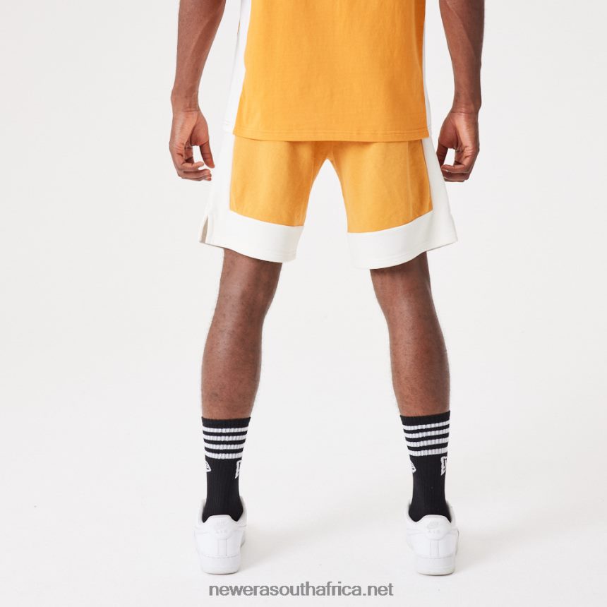 Contemporary Medium Orange Oversized Shorts New Era TRBRBN2641