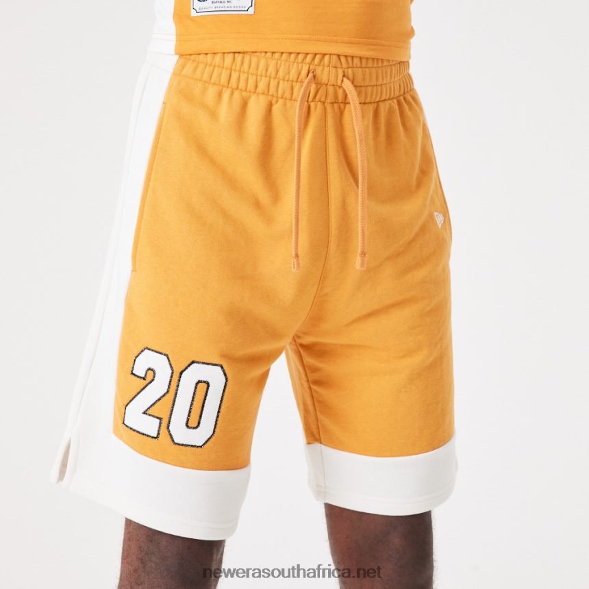Contemporary Medium Orange Oversized Shorts New Era TRBRBN2641