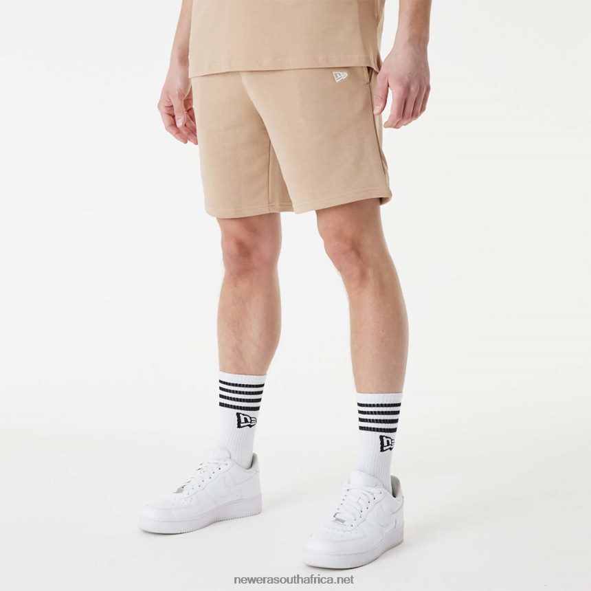 Detroit Tigers MLB Stacked Logo Brown Shorts New Era TRBRBN2625