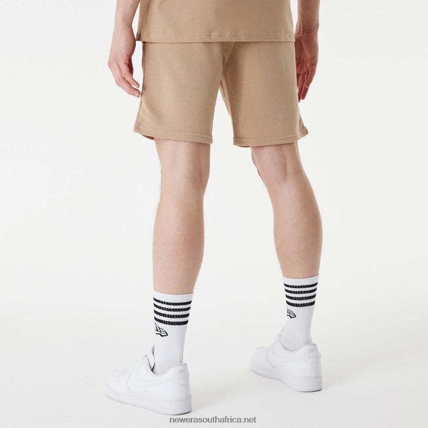 Detroit Tigers MLB Stacked Logo Brown Shorts New Era TRBRBN2625