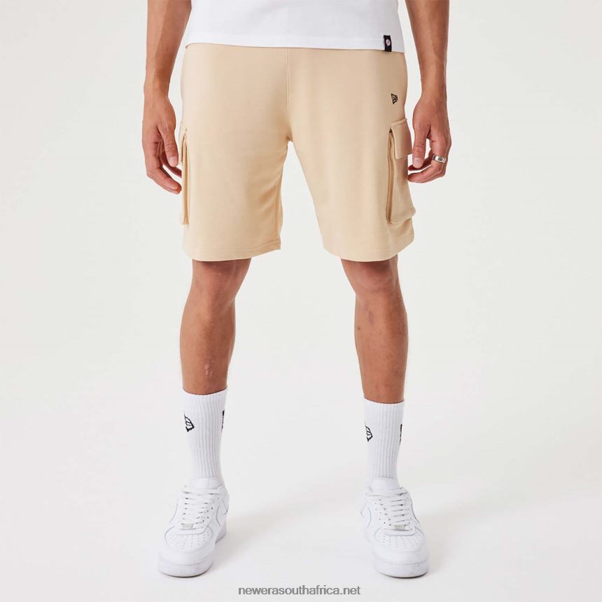 Essential Light Beige Cargo Shorts New Era TRBRBN2648
