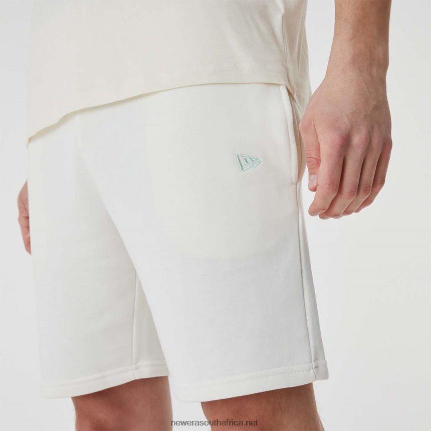 LA Dodgers MLB Stacked Logo White Shorts New Era TRBRBN2629