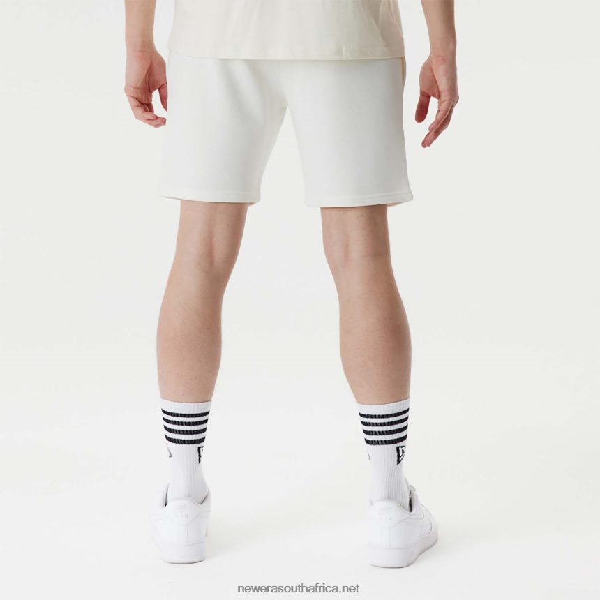 LA Dodgers MLB Stacked Logo White Shorts New Era TRBRBN2629