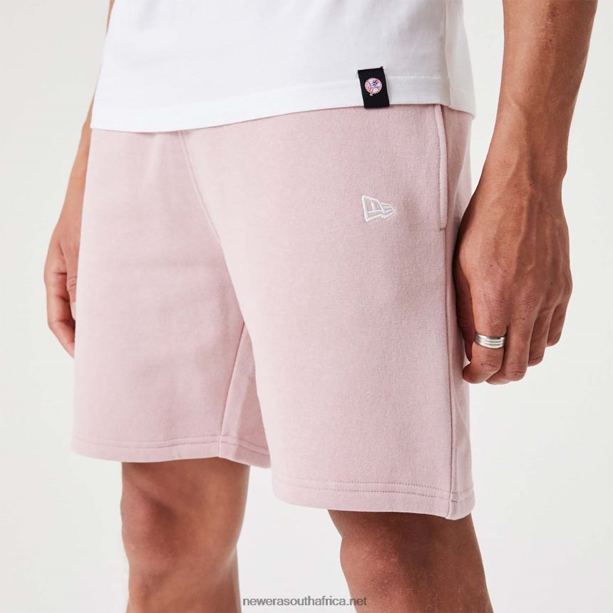 New York Yankees MLB League Essential Pastel Pink Shorts New Era TRBRBN2644