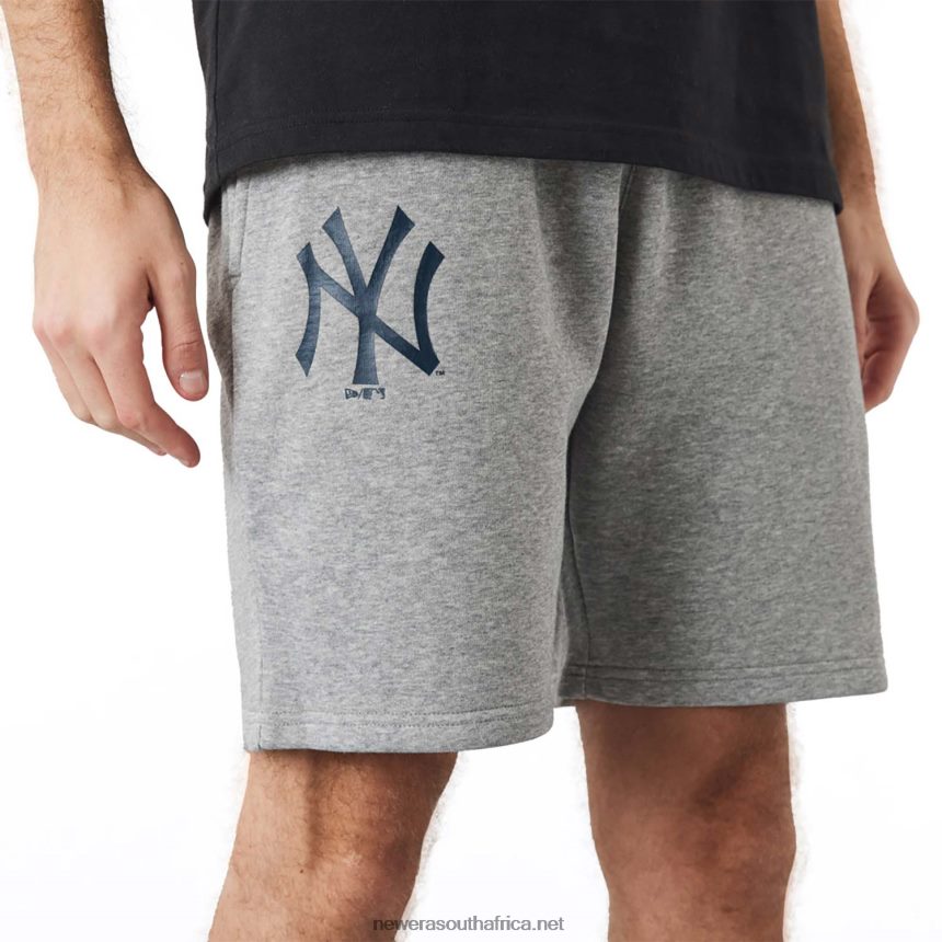 New York Yankees MLB Logo Grey Shorts New Era TRBRBN2650