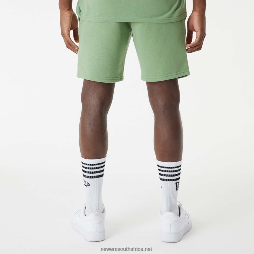 New York Yankees MLB Stacked Logo Green Shorts New Era TRBRBN2627