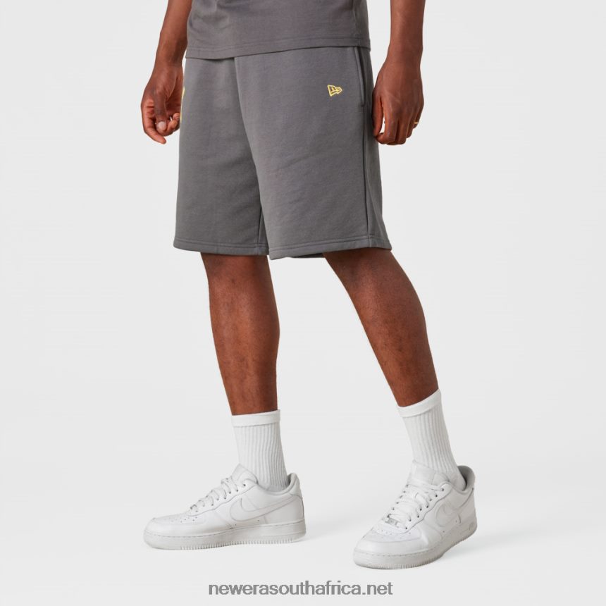 New York Yankees MLB Team Logo Dark Grey Shorts New Era TRBRBN2653