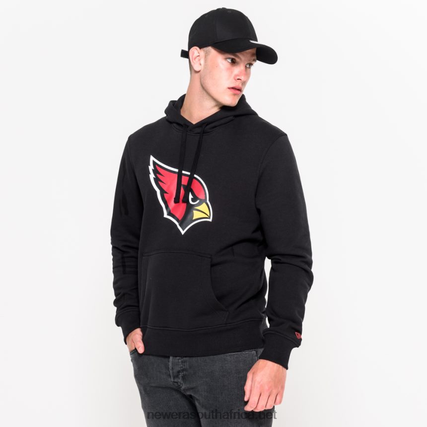 Arizona Cardinals Team Logo Black Hoodie New Era TRBRBN2708