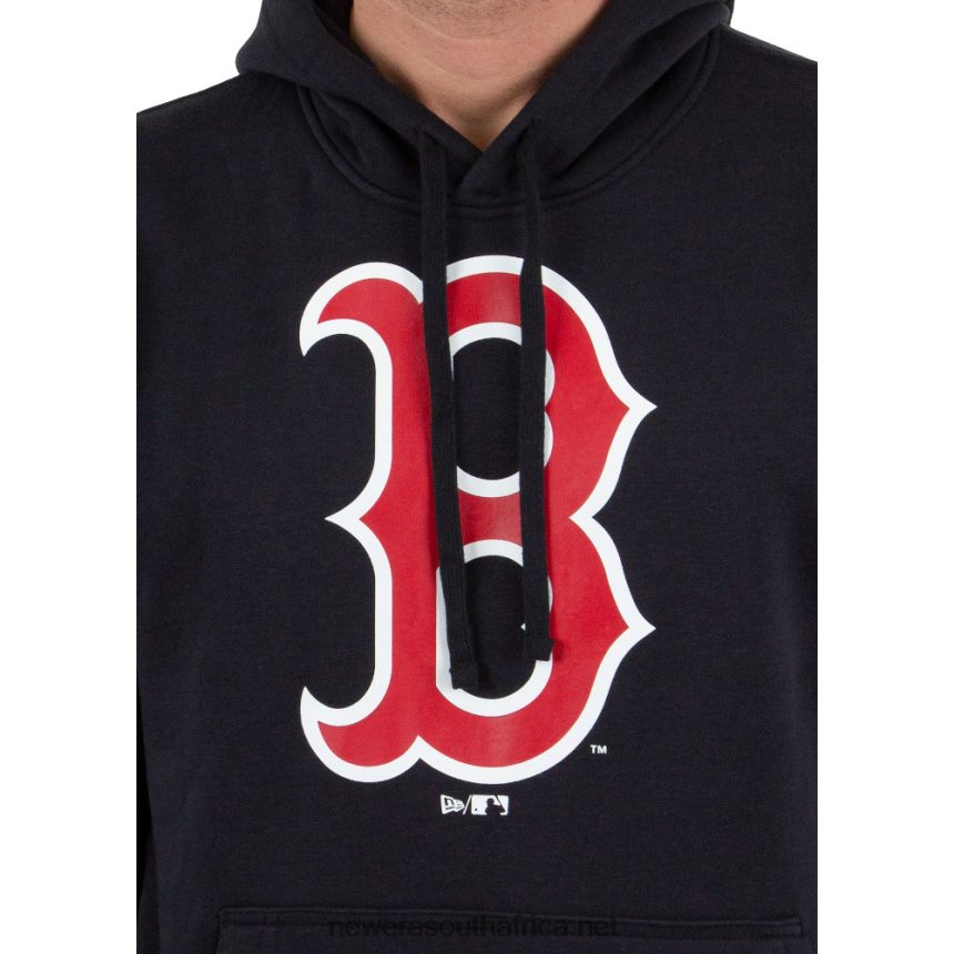 Boston Red Sox MLB Team Logo Navy Hoodie New Era TRBRBN2684