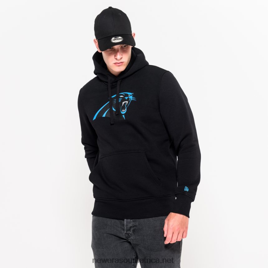 Carolina Panthers Team Logo Black Hoodie New Era TRBRBN2741
