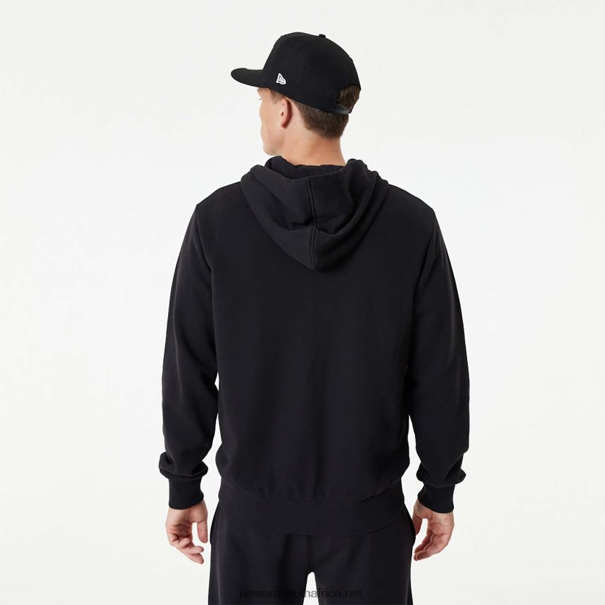 Chicago Bulls NBA Essentials Black Full-Zip Hoodie New Era TRBRBN2680