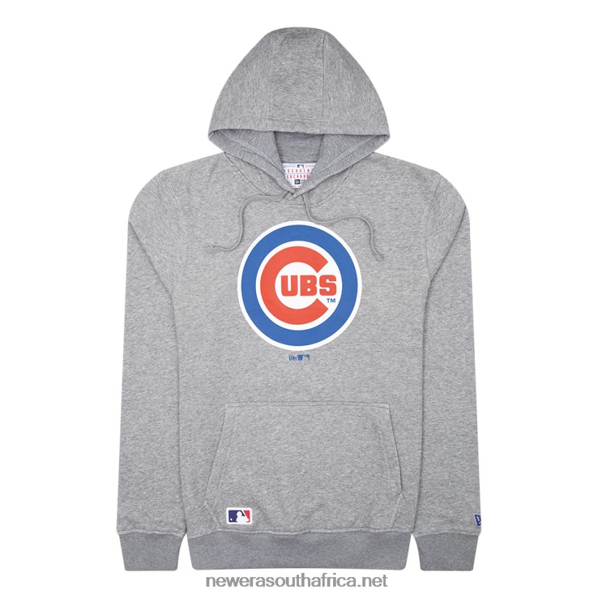 Chicago Cubs MLB Team Logo Grey Hoodie New Era TRBRBN2822