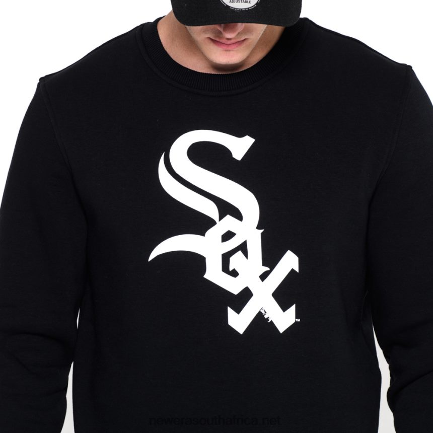 Chicago White Sox Team Black Crew Neck Sweatshirt New Era TRBRBN2788