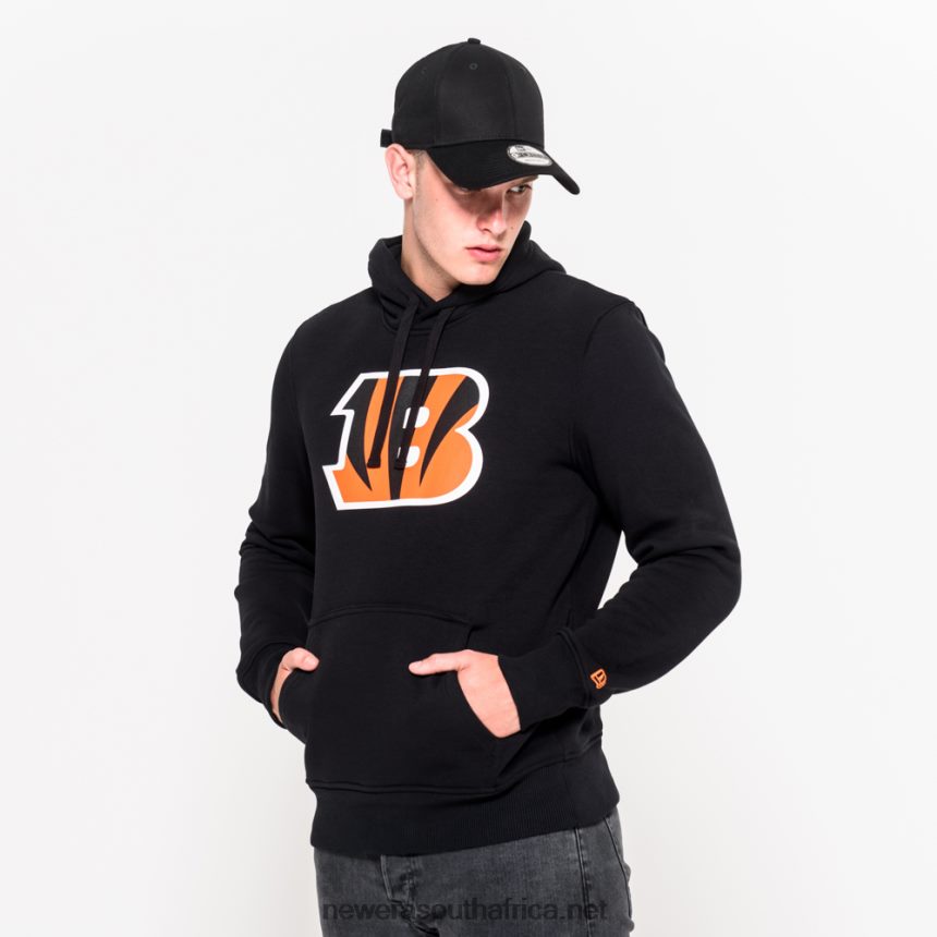 Cincinnati Bengals Team Logo Black Hoodie New Era TRBRBN2795