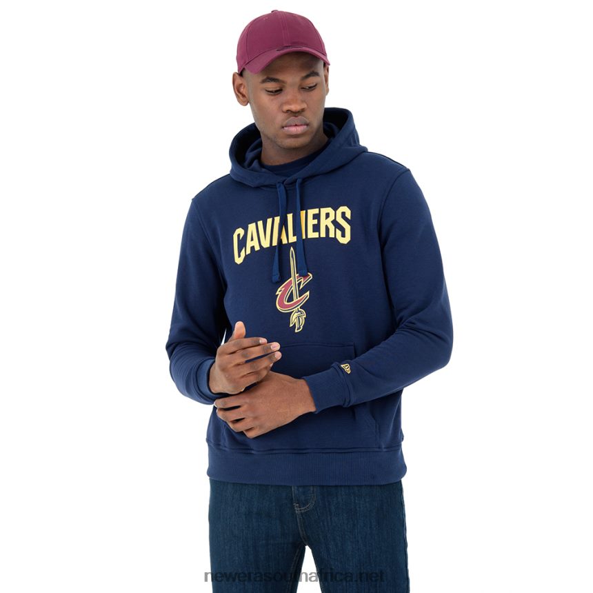 Cleveland Cavaliers Blue Hoodie New Era TRBRBN2765