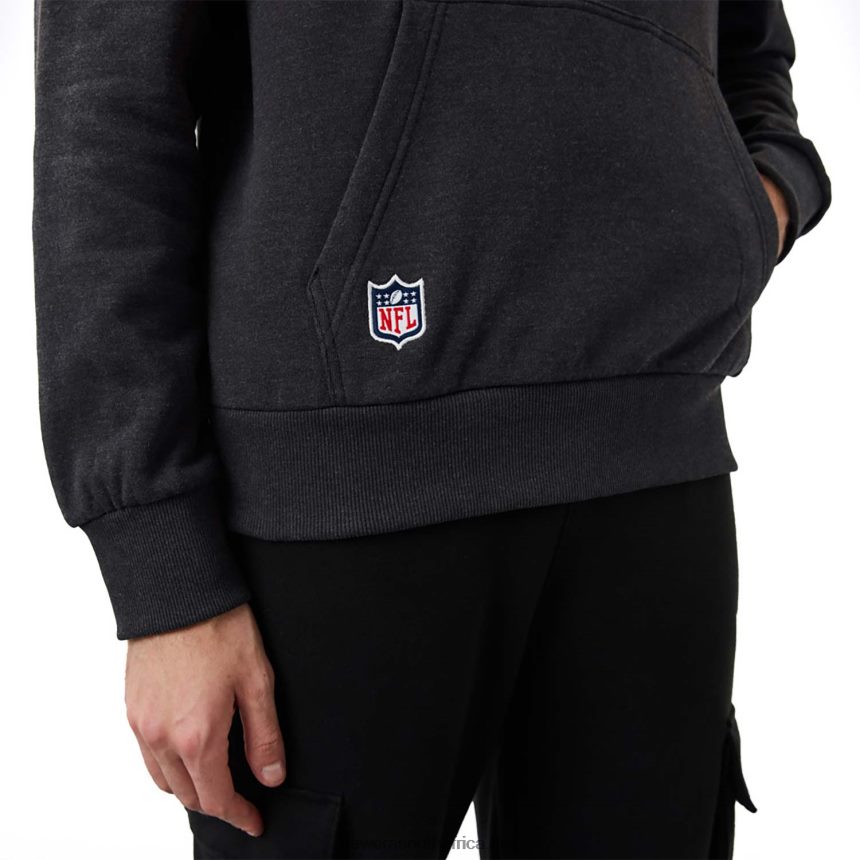 Green Bay Packers NFL Script Dark Grey Hoodie New Era TRBRBN2771