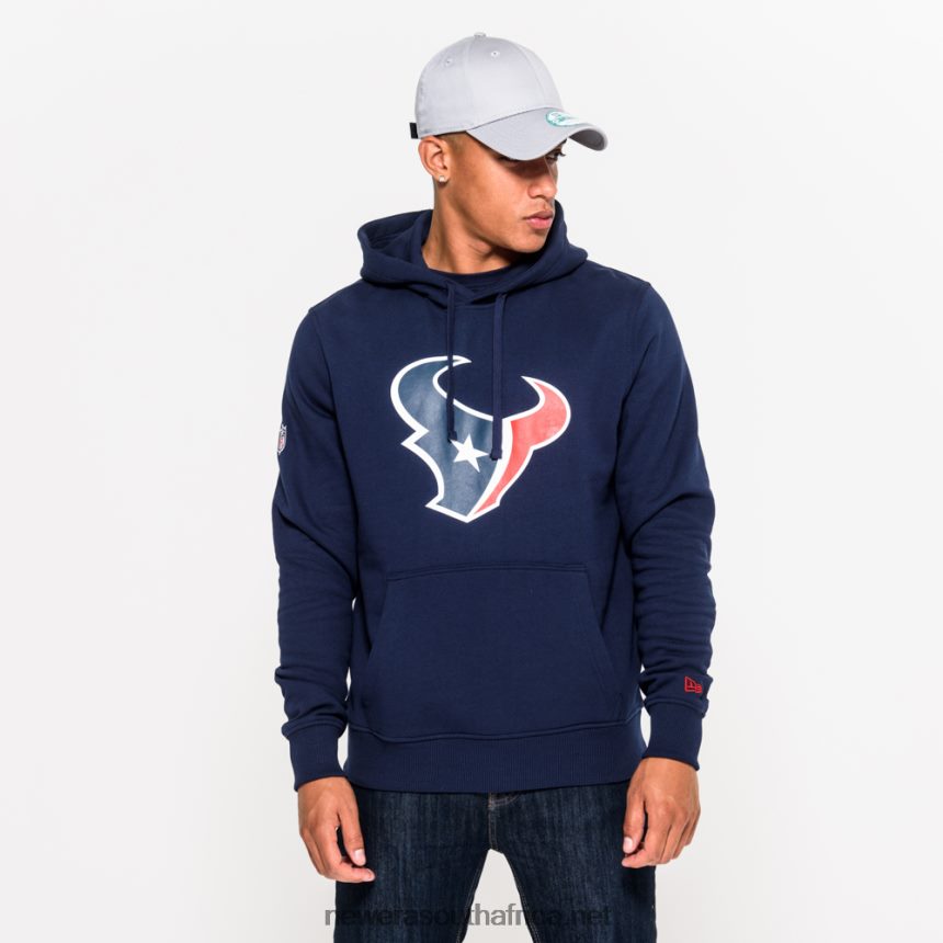 Houston Texans Team Logo Navy Hoodie New Era TRBRBN2810