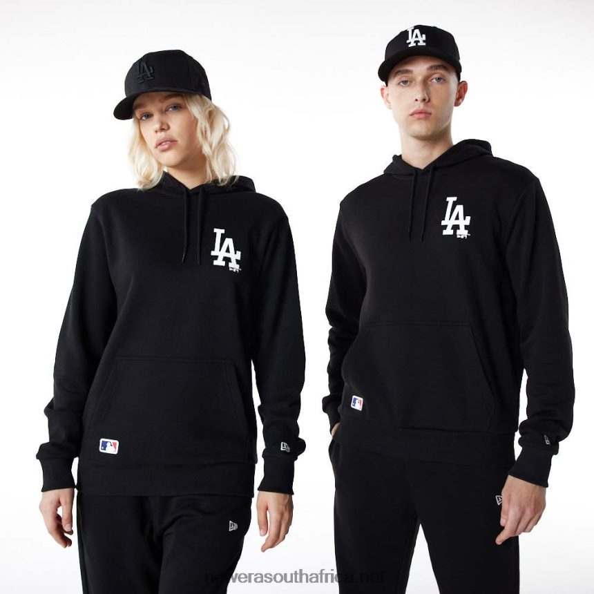 LA Dodgers Essentials Black Hoodie New Era TRBRBN2777