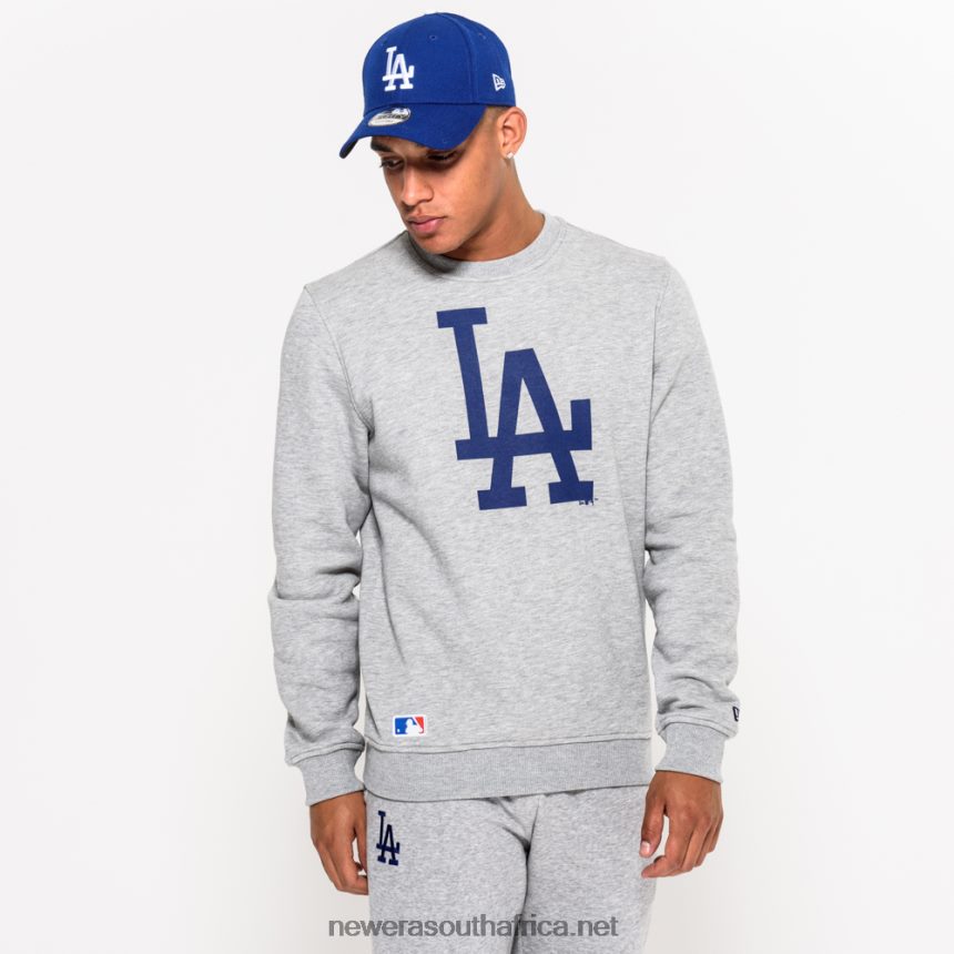 LA Dodgers Grey Crew Neck Sweatshirt New Era TRBRBN2796