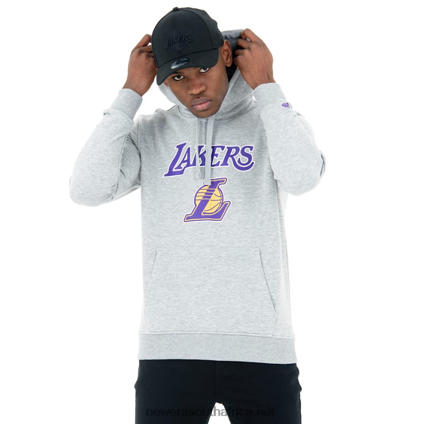 LA Lakers Grey Hoodie New Era TRBRBN2823