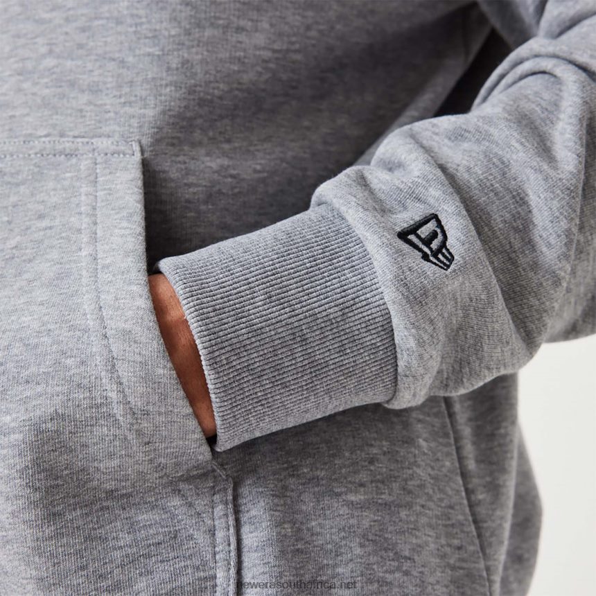 LA Lakers NBA Infill Team Logo Medium Grey Pullover Hoodie New Era TRBRBN2720