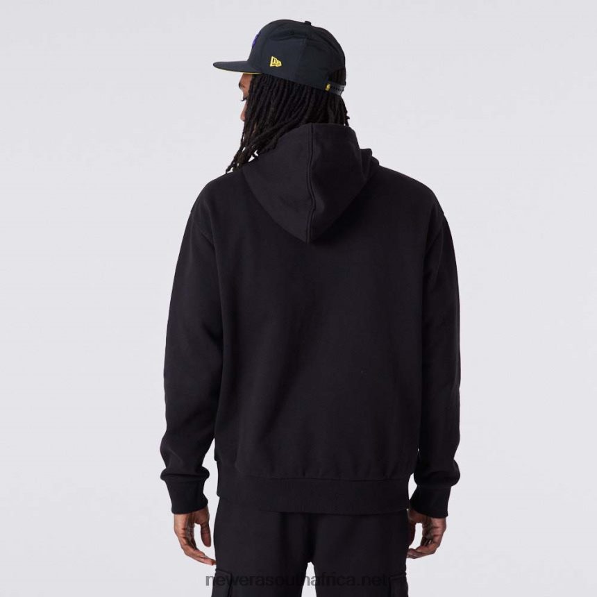 LA Lakers Neon Oversized Black Hoodie New Era TRBRBN2761