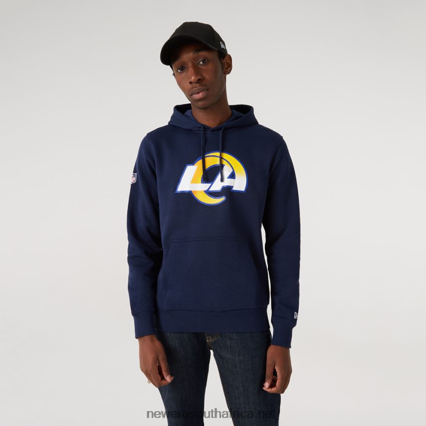 LA Rams Team Logo Blue Hoodie New Era TRBRBN2692