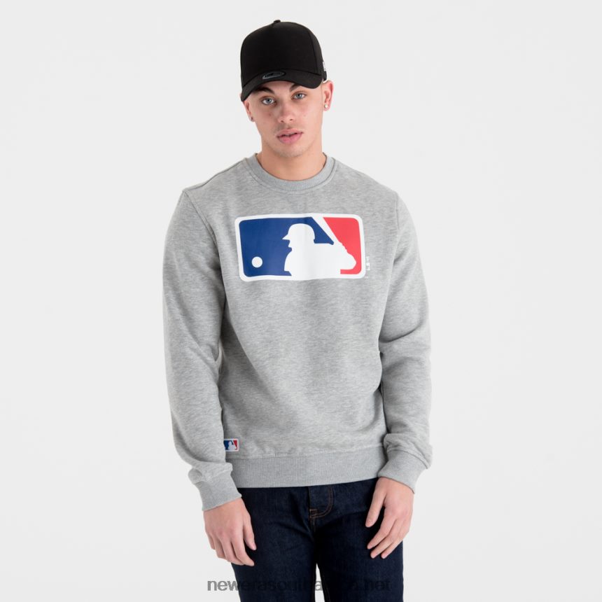 MLB Logo Grey Crew Neck Sweatshirt New Era TRBRBN2662