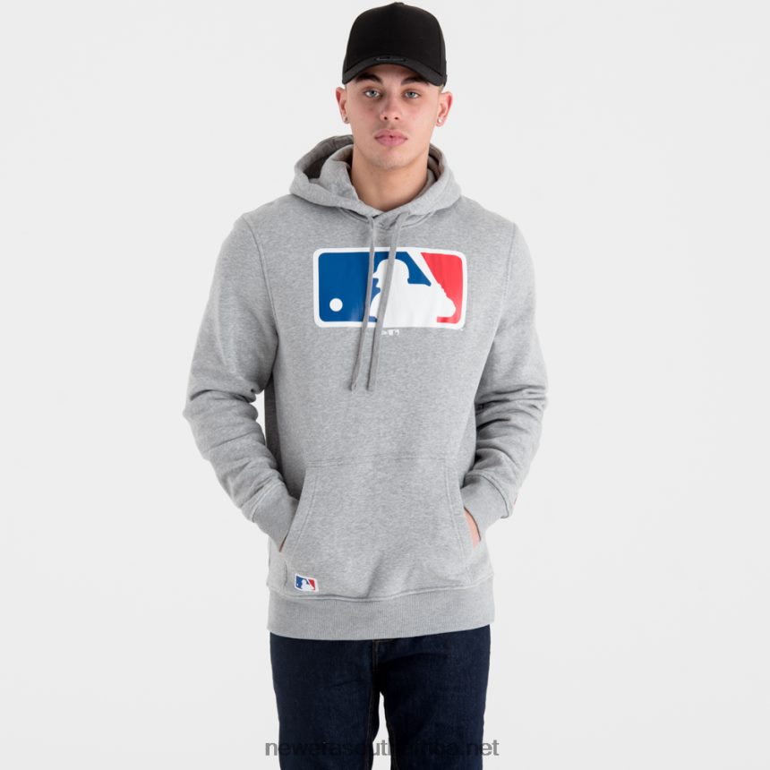 MLB Logo Grey Hoodie New Era TRBRBN2677