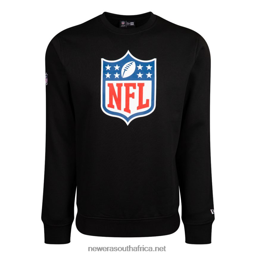 NFL Logo Black Crew Neck Sweatshirt New Era TRBRBN2668