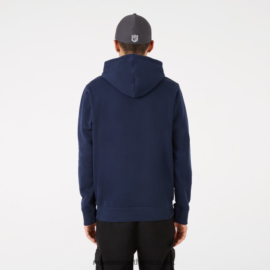 New England Patriots NFL Team Logo Blue Hoodie New Era TRBRBN2836