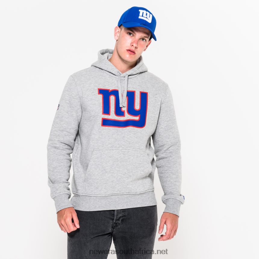 New York Giants Team Logo Grey Hoodie New Era TRBRBN2678