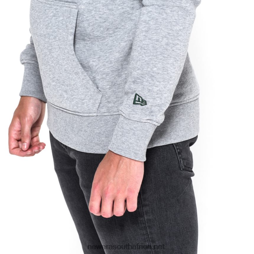 New York Jets Team Logo Grey Hoodie New Era TRBRBN2701