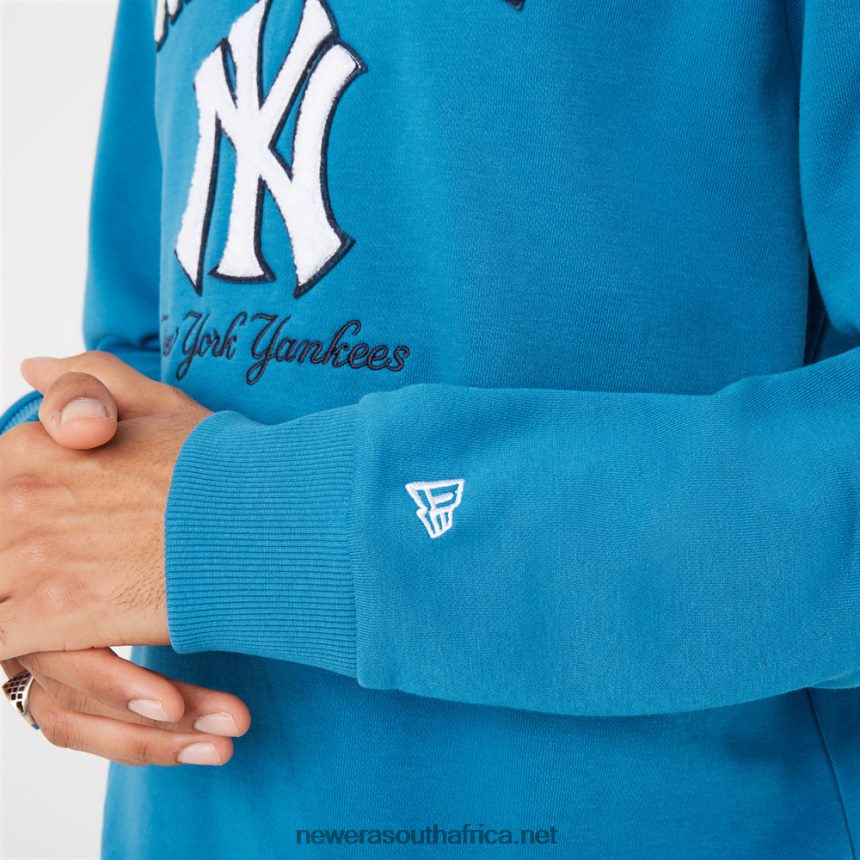New York Yankees Heritage Blue Crew Neck Sweatshirt New Era TRBRBN2815