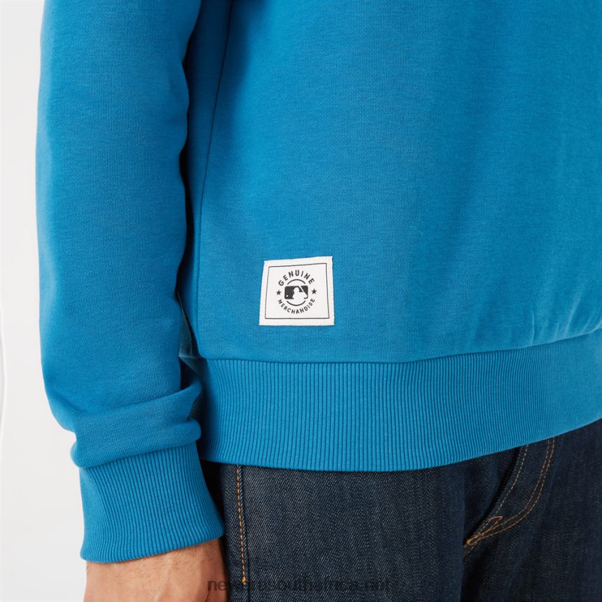 New York Yankees Heritage Blue Crew Neck Sweatshirt New Era TRBRBN2815