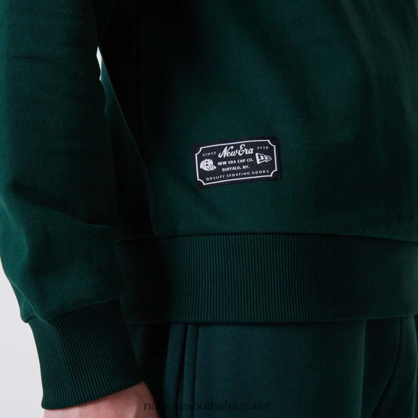 New York Yankees Heritage Dark Green Crew Neck Sweatshirt New Era TRBRBN2806