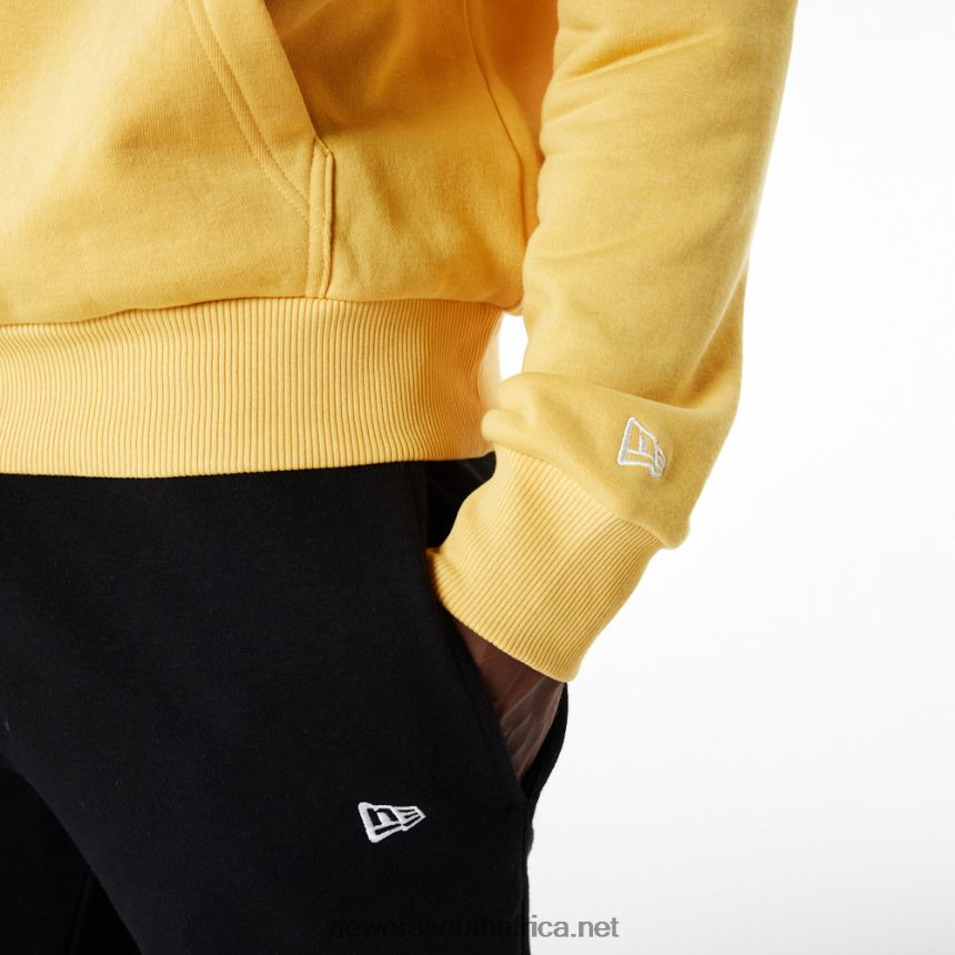 New York Yankees League Essential Pastel Yellow Hoodie New Era TRBRBN2706