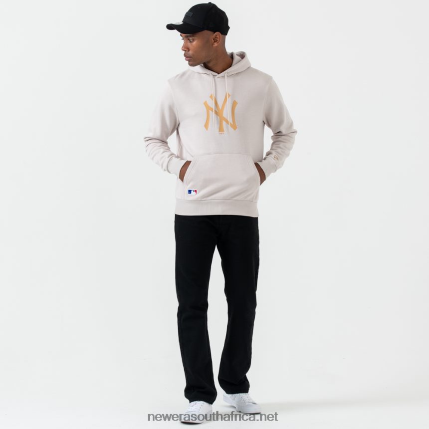 New York Yankees Logo Stone Pullover Hoodie New Era TRBRBN2700