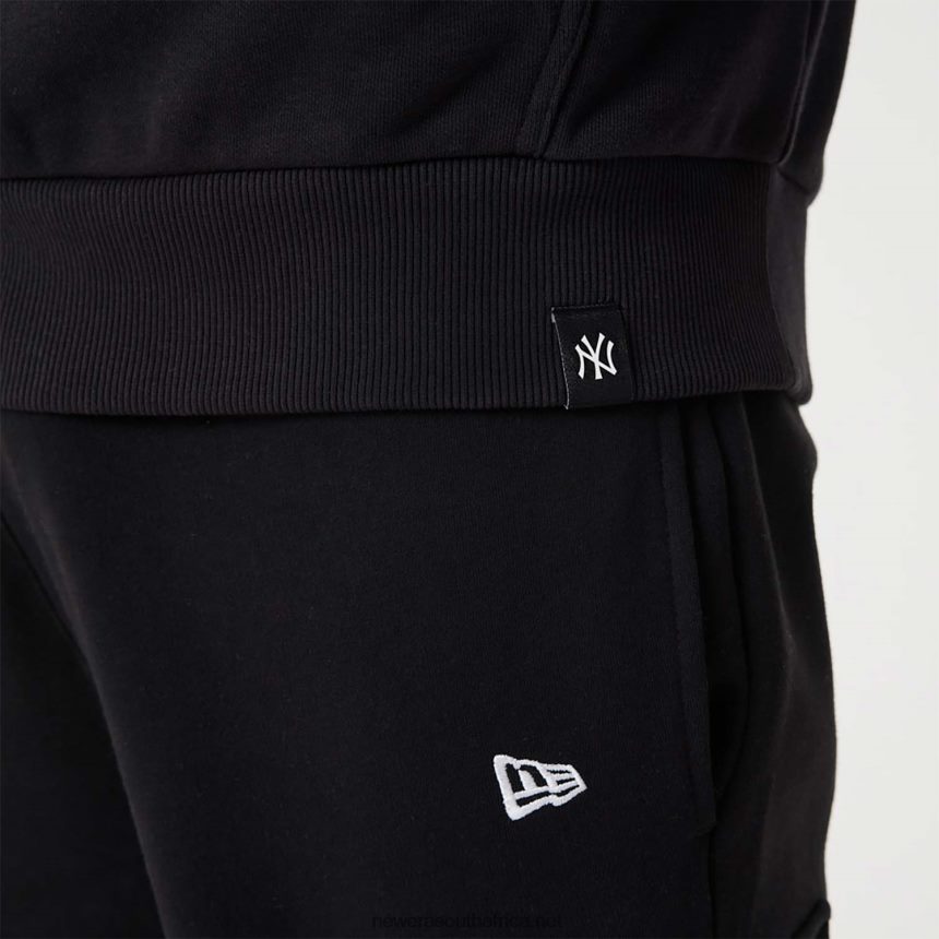 New York Yankees MLB Drip Logo Black Pullover Hoodie New Era TRBRBN2689